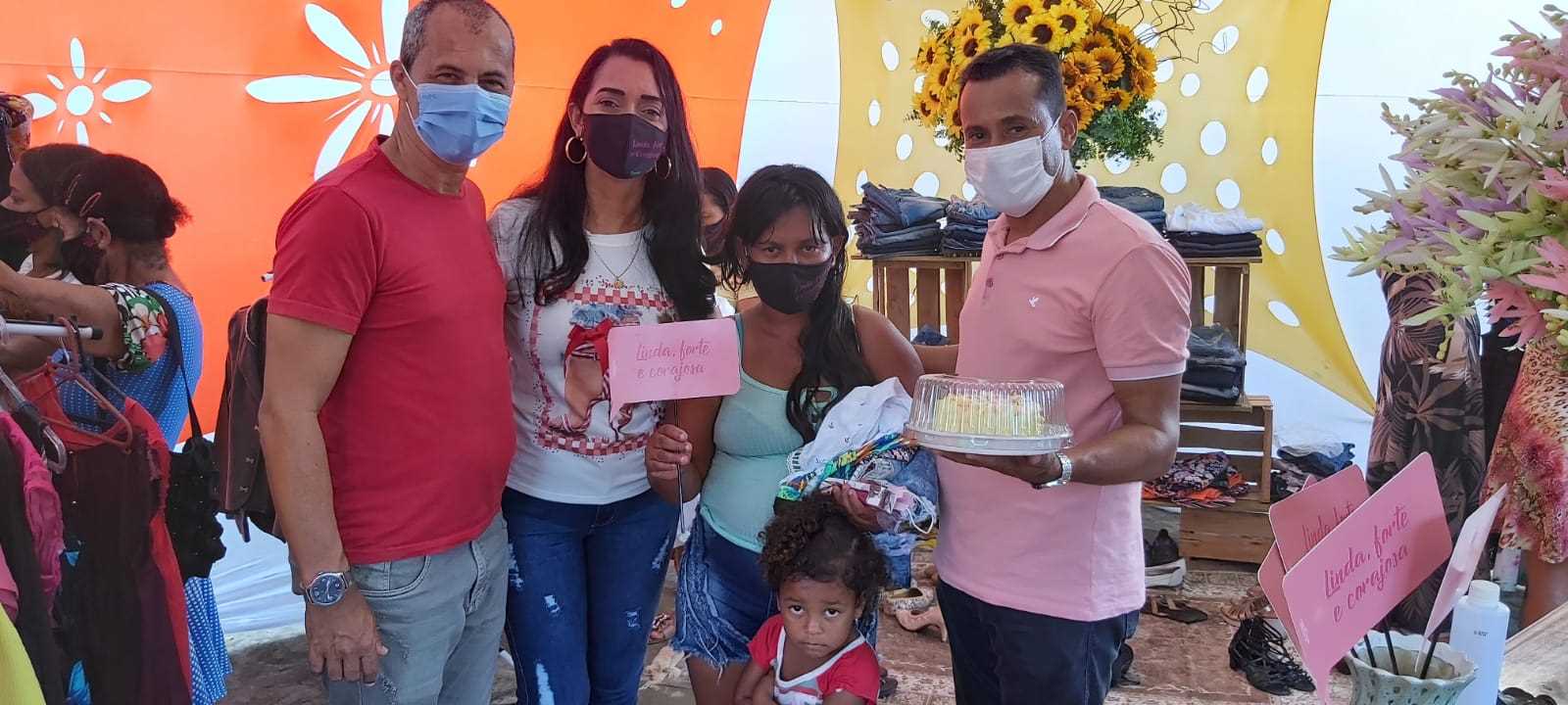 Camacã: Mães do Novo Itamarati (Biscó) são contempladas com o II Brechó Solidário